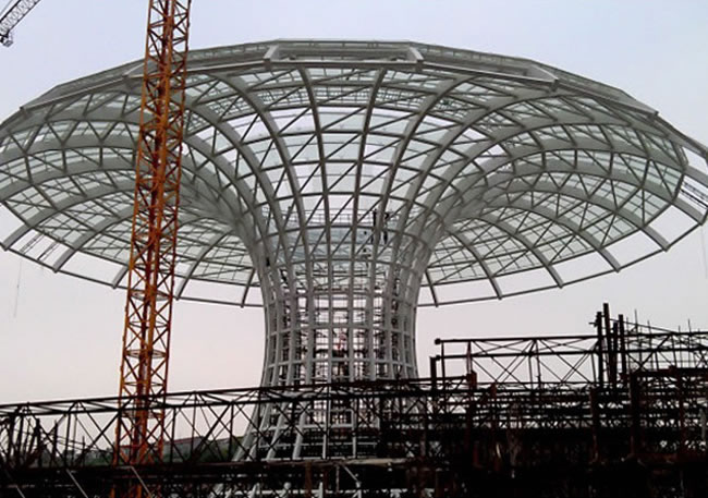 福萊山公園球形網架